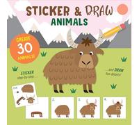 Sticker and Draw - Animals