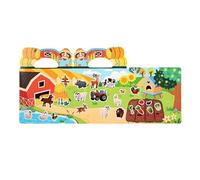 Sticker Book For Kids - 28cm Fine Motor Skills Early Learning, Interactive Kids Toy Cartoon Sticker Book,Story-Based For Travel Road Trip Kindergarten Activity Children Preschoolers