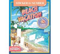 Sticker by Number Beach Vacation