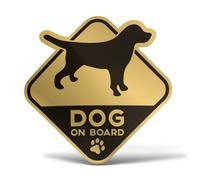 Sticker CANE A BORDO Adesivo Auto Moto Camper 4x4 Fuoristrada Casco Finestrino