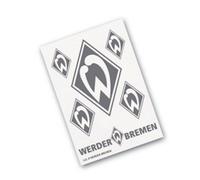 'Sticker carta Sticker Adesivo "Diamante 6tlg SV Werder Bremen Argento