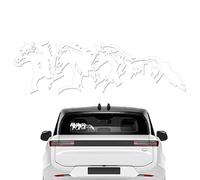 Sticker Cavallo per Vetro Auto | Decorazione Adesiva Per Auto | Adesivo Animale Per Veicoli,Per Appassionati di Equitazione Amanti degli Animali Viaggi su Strada Eventi all'Aperto Guida in