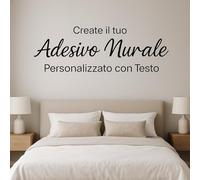 Sticker da Parete Personalizzato - Adesivo Murale con Nome, Data o Frase - Crea Online il Tuo Decal Personalizzato RP Grafica