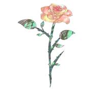 Sticker Di Chitarra - Decal Di Per Uccelli Magnolia Rose, Decorazione