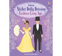 Sticker Dolly Dressing Fashion Long Ago