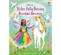 Sticker Dolly Dressing Rainbow Unicorns: A Whimsical Sticker Book of Rainbow Unicorns, Fairy Fashion, and Nature's Beauty