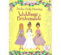 Fiona Watt Lucy Bowman Sticker Dolly Dressing Weddings & Bridesmaids (Tascabile)