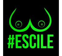 Sticker #ESCILE Adesivo Decal Laptop Auto Moto Casco JDM DUB Fresh Illest Bomb