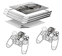 Speedlink Design-Skin Teschio Pellicola Sticker Adesivo Vinile per Sony PS4 Pro