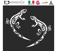 Sticker GECKO GECO Adesivo Parete Decal Laptop Mural PVC Casco Auto Moto Camper