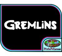 Sticker in Vinile Gremlins Gizmo Mogwai B, Wall Art per Auto, Moto, Muro