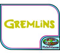 Sticker in Vinile Gremlins Gizmo Mogwai B, Wall Art per Auto, Moto, Muro