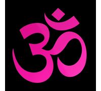 Sticker OHM OM YOGA SIMBOLO PACE Adesivo Murale Decal Laptop Auto Moto Casco PVC