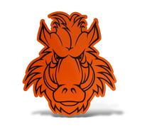 Sticker Olografico Fluo CINGHIALE Adesivo Decal Auto Moto Wall Camper 4x4 Murale