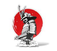 Sticker SAMURAI GIAPPONE GUERRIERO Adesivo Decal Auto Moto Laptop Casco Murale
