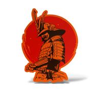 Sticker SAMURAI GIAPPONE GUERRIERO Adesivo Decal Auto Moto Laptop Casco Murale