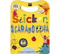 Sticker scarabocchia. Con adesivi. Ediz. illustrata