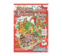 Sticker Scene - 3D Holiday Decal Set for Festive Crafting | Christmas and Halloween Theme with Vivid Aesthetic Designs, Easy Peel Application, Ideal for School Travel Journals, 19x13.5x0.5cm