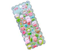 Sticker Scene - Pvc F, Unny Cute Reusable, Creative Scene Sticker Book, Animal Bubble Stickers,for Home Party Classroom Journal Crafts Computer Notebook Stationery Birthday