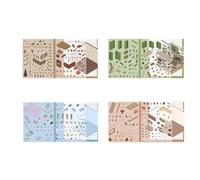 Sticker Scenes for Adults, Diy 3d Sticker Scene, 3d Sticker Scene, 3d Miniature Scene Stickers, Cute Cartoon Scene Stickers (B)