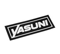 Sticker silenziatore 110 X 25 mm YASUNI