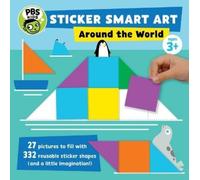 Sticker Smart Art: Around the World (Tascabile) PBS Kids