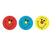 Sticker Solutions - Adesivi motivazionali con faccine sorridenti - rosso/blu/giallo