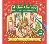 Sticker Therapy: Cosy Christmas Creations (Copertina rigida)