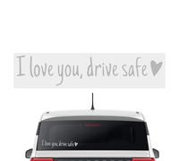 Sticker Ti Amo Guida Sicura Etichette Decalcomania Impermeabili Emblema