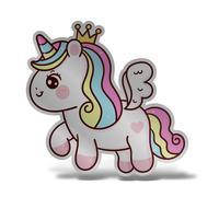 Sticker UNICORNO Adesivo Parete Laptop Murale Stanzetta Bambini Camper Auto Home