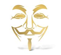 Sticker V FOR VENDETTA Adesivo Murale Decal Laptop Auto Moto Casco Scooter PVC