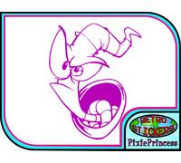 Sticker Vinile Earthworm Jim C Poster Parete Gioco Nintendo Auto Finestra