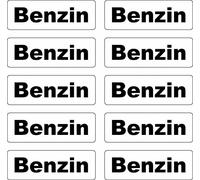 Stickerloveshop 10 adesivi liquidi marcatura carburante tappo serbatoio tanica auto Nota combustibile AdBlue benzina miscela diesel acqua Aspen Super (benzina)