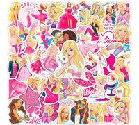 Stickers Bambini, 100 PCS Principesse Sticker, Set Adesivi Dei Cartoni Animati, Sticker Vinile Impermeabile per Bottiglie D'acqua, Notebook, Skateboard, Regalo per Bambini e Adolescenti