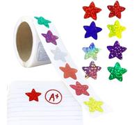 Stickers Bambini 1500 Pezzi Adesivi Colorati 1 Pollice Multicolore Decorativi Ricompensa Scuola Festa Ufficio