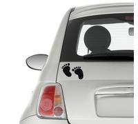 Stickers Bimbo bimba a bordo adesivo auto baby on board bebè imprints 0399