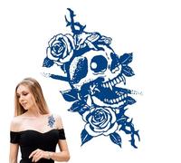 Stickers Cool per il Corpo Decalcomanie Multiuso Durevoli e Delicate sulla | Realistiche Decorazioni Multiuso Festive, Disegni Temporanei, Halloween E Natale