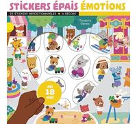 Stickers épais - Émotions