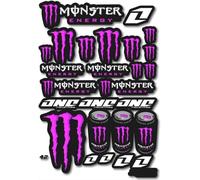 Stickers Monster Energy - Stickers Moto - Adesivi Per Quad - Motocross - Per Motociclette, Automobili, Caschi, Notebook Per Computer E Altri Oggetti