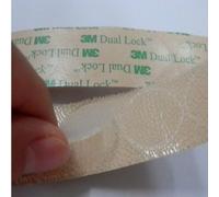 StickersLab - 50/100 cerchi da 20mm di Dual lock SJ 4570 3M™ adesivo trasparente (50)