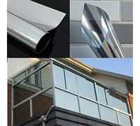 StickersLAb - 76cm Argento specchio Isolamento Pellicola Finestre Film Stickers Adesivo vetri (76cm x 100cm)