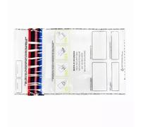 StickersLab - Busta porta valori con codice numerico/barcode, nastro VOID e maniglia (100)