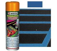 StickersLab - MACOTA SEGNALETICA vernice spray per segnaletica stradale - 500 ML - 6 TINTE (Blu)
