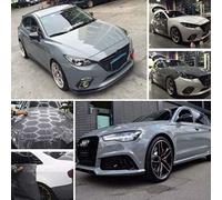 StickersLab - PELLICOLA ADESIVA GRIGIO CEMENTO LUCIDO PER CAR WRAPPING E TUNING (152cm x 100cm)