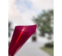 StickersLab - Pellicola Trasparente Colorata Adesiva per VETRATE in 8 Colori (Rosa, 152cm x 30cm)
