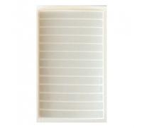 StickersLab - Strisce adesive rifrangenti scotchlite materiale della 3M serie 580 (Bianco)