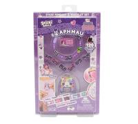 Sticki Rolls x Aphmau Ciondolo & Bracciale Set, Edizione Limitata, Include 120 Adesivi, Ciondolo Olografico Aphmau & Braccialetto, da Collezione Kawaii Divertimento!