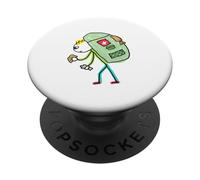 Stickman zaino in spalla PopSockets PopGrip Adesivo