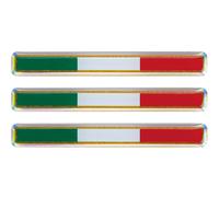 Sticky 3D - Tricolore Italia, 3 pz - 55x8 mm (Pacco da 10)