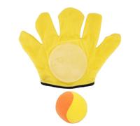 Sticky Ball Catch Toy Set - Kids Suction Cup Glove Game | Family Outdoor Beach Paddle Ball Toss, Durable Handheld Interactive Toys for Park, Lawn, Playground, Birthday for Children, Active Play